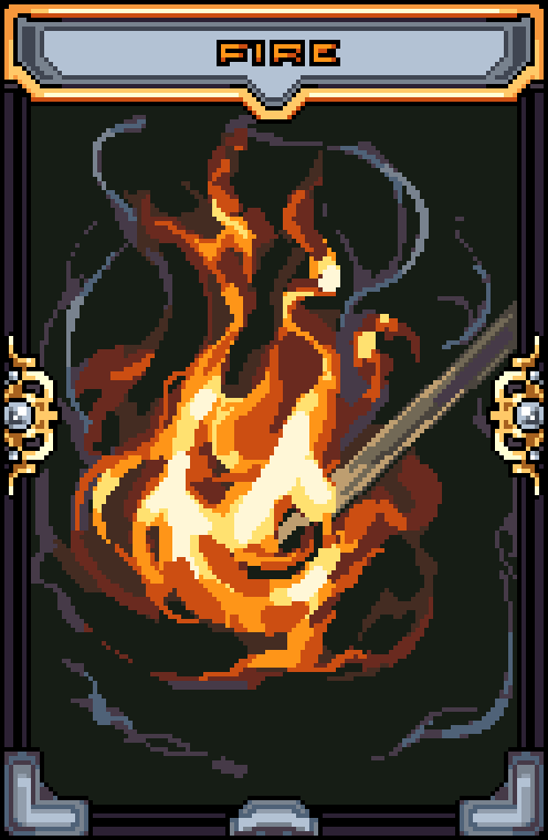 The Battle Of The 3 Elements. Fire Card #104