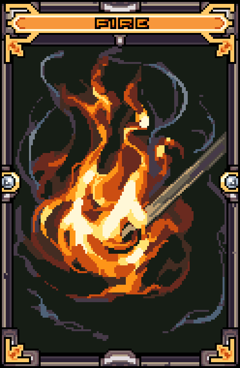 The Battle Of The 3 Elements. Fire Card #112