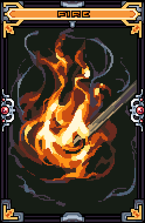 The Battle Of The 3 Elements. Fire Card #115