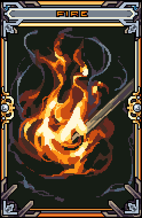 The Battle Of The 3 Elements. Fire Card #119