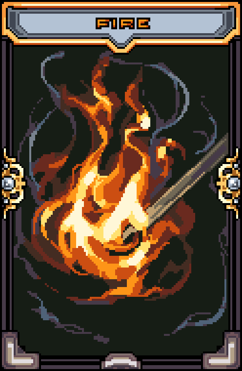 The Battle Of The 3 Elements. Fire Card #133