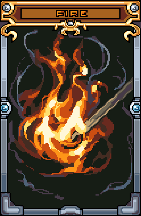The Battle Of The 3 Elements. Fire Card #290