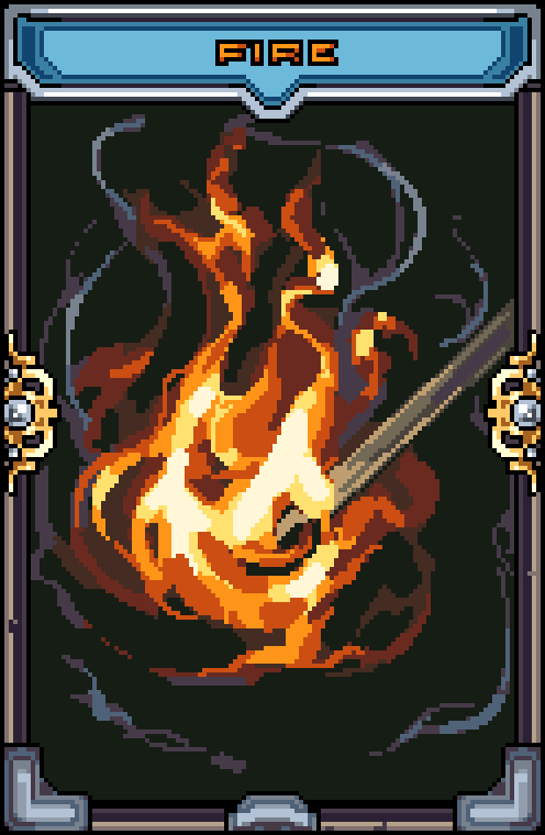 The Battle Of The 3 Elements. Fire Card #33