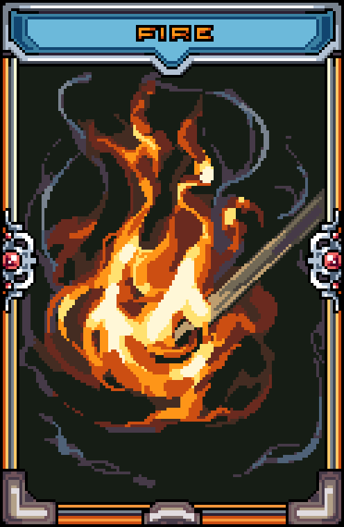 The Battle Of The 3 Elements. Fire Card #354