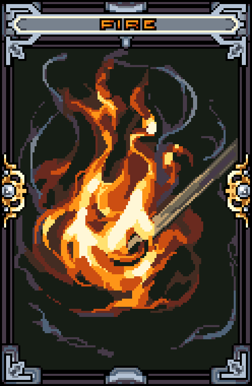 The Battle Of The 3 Elements. Fire Card #4