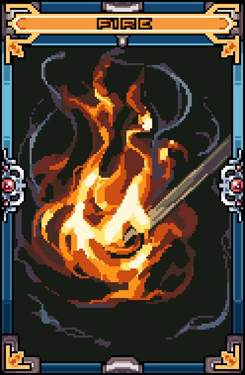 The Battle Of The 3 Elements. Fire Card #524
