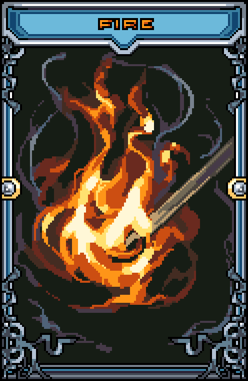 The Battle Of The 3 Elements. Fire Card #525